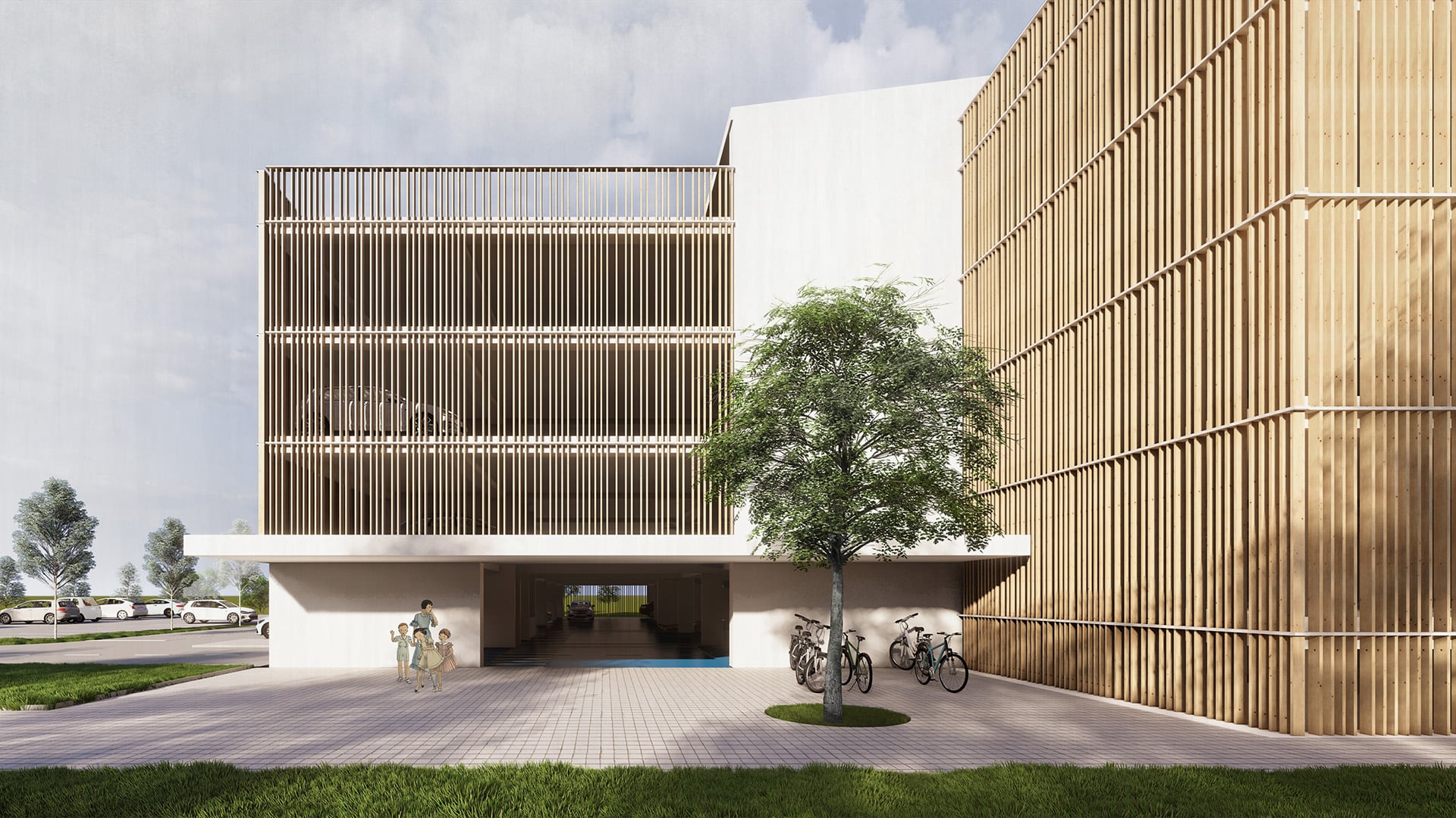 parkirna hiša Slovenj Gradec